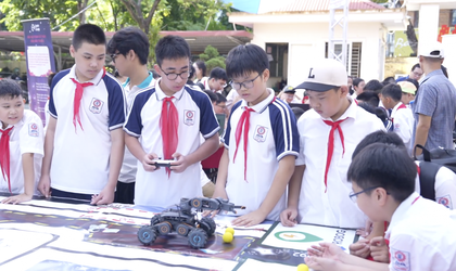 Ngày hội trải nghiệm STEM, AI và Robotics tại trường THCS Xuân Đỉnh
