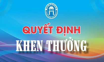 Quyết định khen thưởng hội thi GVG cấp Tiểu học năm 2025 - 2026