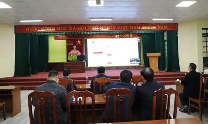 Hội nghị trực tuyến giới thiệu và hướng dẫn sử dụng Nền tảng quản lý công tác khiếu nại tố cáo quốc gia