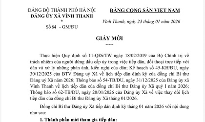 ĐẢNG UỶ XÃ VĨNH THANH