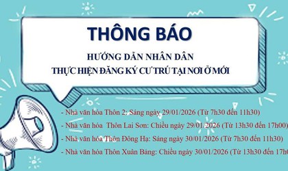 Thực hiện Luật Cư trú năm 2020, nhằm đảm bảo quyền, lợi ích hợp pháp của công dân