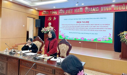 Phường Hai Bà Trưng phát động đợt thi đua cao điểm chào mừng Đại hội Đảng toàn quốc lần thứ XIV và chào đón Tết Bính Ngọ năm 2026