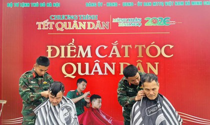 Nhiều hoạt động nghĩa tình tại chương trình Tết Quân - Dân ở xã đảo Minh Châu