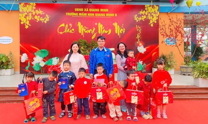 Ấm áp chương trình “Xuân yêu thương”, “Tết nhân ái” trên địa bàn xã Quang Minh