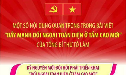 Một số nội dung quan trọng trong bài viết về đối ngoại của Tổng Bí thư Tô Lâm