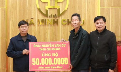 Nghĩa cử cao đẹp của gia đình người có công với cách mạng - lan tỏa tinh thần vì cộng đồng tại xã Minh Châu