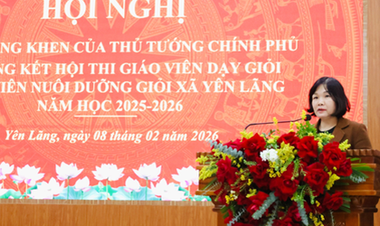 Yên Lãng tôn vinh nhà giáo tiêu biểu, khẳng định bước tiến vững chắc của giáo dục cơ sở