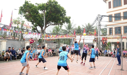 Yên Nghĩa tổ chức thành công Giải bóng chuyền hơi Mừng Xuân Bính Ngọ 2026; chào mừng cuộc Bầu cử đại biểu Quốc hội khóa XVI và HĐND các cấp nhiệm kỳ 2026 – 2031