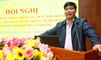 ĐẢNG BỘ XÃ THẠCH THẤT: THỐNG NHẤT NHẬN THỨC, QUYẾT TÂM ĐƯA NGHỊ QUYẾT CỦA ĐẢNG VÀO CUỘC SỐNG