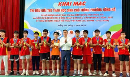 Phường Hồng Hà tổ chức chuỗi các hoạt động thể dục thể thao hướng tới kỷ niệm 80 năm Ngày Thể thao Việt Nam (27/3/1946 – 27/3/2026)