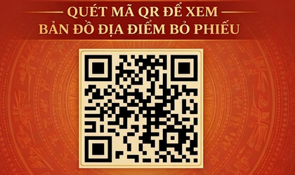 Xã Thư Lâm triển khai bản đồ số tra cứu khu vực bỏ phiếu