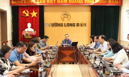 Phường Long Biên họp rà soát công tác chuẩn bị trước Ngày bầu cử