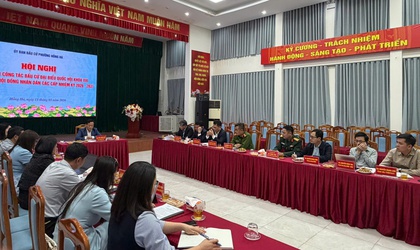 Phường Hồng Hà tổ chức hội nghị giao ban công tác bầu cử đại biểu Quốc hội khóa XVI và đại biểu HĐND các cấp nhiệm kỳ 2026-2031