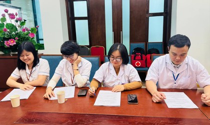 Trạm Y tế Phường Ô Chợ Dừa : Sẵn sàng các điều kiện y tế tốt nhất phục vụ bầu cử