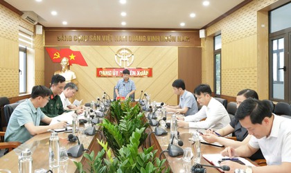 Xã Yên Xuân: Hội nghị giao ban Ban chỉ đạo Chương trình số 04