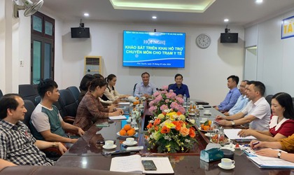 Bệnh viện Đa khoa Phú Xuyên khảo sát, triển khai hỗ trợ chuyên môn cho Trạm Y tế xã