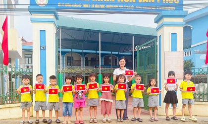 Tấm gương cô giáo mầm non nhiệt tình tâm huyết với nghề