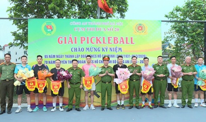 Sôi nổi Giải Pickleball Cụm thi đua số 20 – CATP Hà Nội tại xã Phúc Thọ