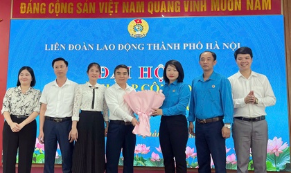 Đại hội thành lập Công đoàn trạm y tế phường Chương Mỹ