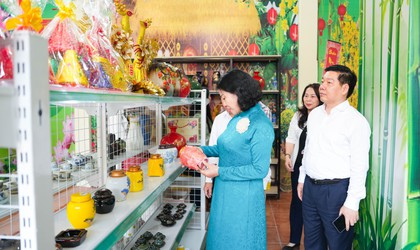 QUỐC OAI TỔ CHỨC HỘI CHỢ THƯƠNG MẠI GẮN VỚI LỄ HỘI CHÙA THẦY NĂM 2026: ĐẨY MẠNH QUẢNG BÁ SẢN PHẨM ĐỊA PHƯƠNG