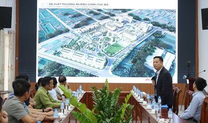 Xã Mê Linh tổ chức hội nghị lấy ý kiến cộng đồng dân cư về đồ án điều chỉnh cục bộ Quy hoạch tổng mặt bằng tỷ lệ 1/500 Trường Đại học Tài chính Ngân hàng Hà Nội