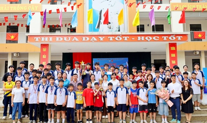 Sôi nổi Giải bóng rổ lần thứ nhất năm 2026 Trường THCS Xuân Khanh - Lan tỏa tinh thần thể thao học đường