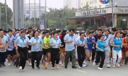 Phường Hà Đông phát động Ngày chạy Olympic vì sức khỏe toàn dân - Vì an ninh Tổ quốc năm 2026