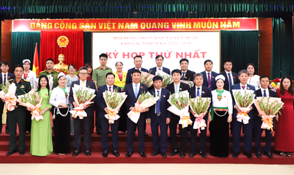 Xã Yên Xuân tổ chức thành công Kỳ họp thứ nhất HĐND xã khóa II, nhiệm kỳ 2026–2031