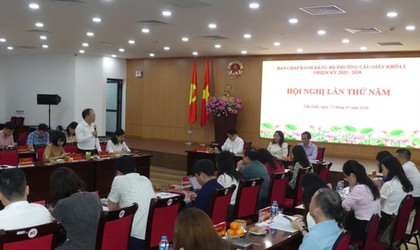 Cầu Giấy quyết tâm hoàn thành giải phóng mặt bằng đường Vành đai 2,5 trong quý I-2026