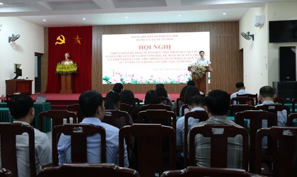Xuân Mai: Đẩy mạnh triển khai Hội thi Báo cáo viên, Tuyên truyền viên giỏi và Cuộc thi chính luận năm 2026