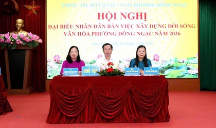 Phường Đông Ngạc tổ chức Hội nghị đại biểu Nhân dân bàn việc xây dựng đời sống văn hóa năm 2026