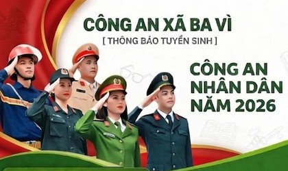 THÔNG BÁO TUYỂN SINH VÀO CÁC TRƯỜNG CÔNG AN NHÂN DÂN NĂM 2026