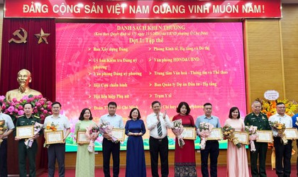 Phường Ô Chợ Dừa: Công tác bầu cử bảo đảm đúng quy trình, an toàn và nghiêm túc