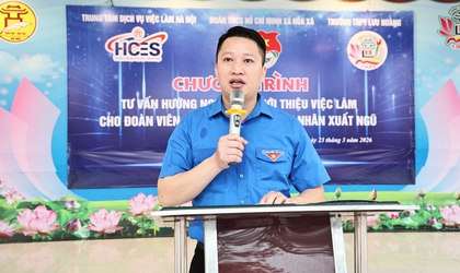 ĐOÀN THANH NIÊN XÃ HOÀ XÁ ĐỒNG HÀNH CÙNG THANH NIÊN TRONG CHƯƠNG TRÌNH TƯ VẤN HƯỚNG NGHIỆP NĂM 2026