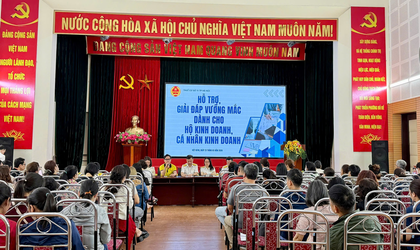  Tăng cường đồng hành, hỗ trợ hộ kinh doanh thực hiện chính sách thuế mới