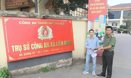 Lan tỏa nghĩa cử cao đẹp “Nhặt được của rơi – Trả lại người mất” tại xã Liên Minh, Hà Nội