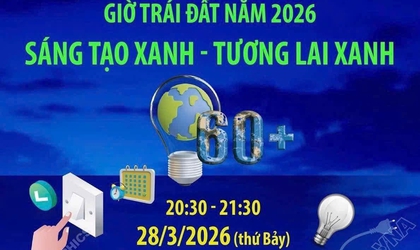 PHƯỜNG VĨNH TUY KÊU GỌI HƯỞNG ỨNG GIỜ TRÁI ĐẤT NĂM 2026