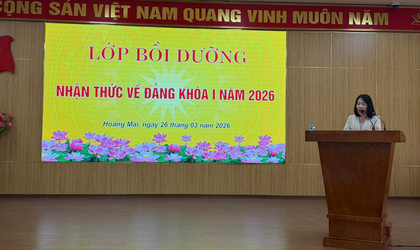 KHAI GIẢNG LỚP BỒI DƯỠNG NHẬN THỨC VỀ ĐẢNG KHÓA I NĂM 2026