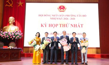 Kỳ họp thứ Nhất HĐND phường Tây Hồ khóa II: Bầu đủ nhân sự chủ chốt, cam kết 