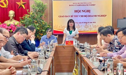 ĐẢNG ỦY DOANH NGHIỆP PHƯỜNG LÁNG TĂNG CƯỜNG LÃNH ĐẠO, ĐỒNG HÀNH CÙNG DOANH NGHIỆP THỰC HIỆN NHIỆM VỤ QUÝ I/2026 