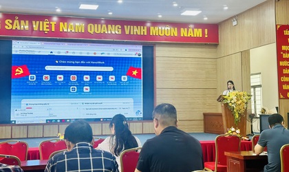 PHƯỜNG PHƯƠNG LIỆT TỔ CHỨC TẬP HUẤN TRIỂN KHAI HỆ THỐNG KHÔNG GIAN LÀM VIỆC SỐ HANOIWORK