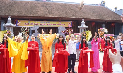 Lễ khánh thành chùa Diên Phúc - thôn Đại Nghiệp