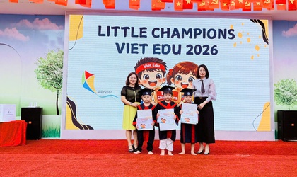 Sân chơi trí tuệ “Rung chuông vàng” tiếng anh nơi tỏa sáng của các bé trường mầm  non A Tứ Hiệp