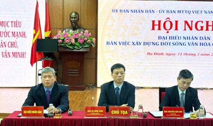 Hội nghị đại biểu Nhân dân phường Ba Đình: Quyết tâm nâng cao chất lượng đời sống văn hóa