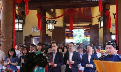 Phường Hoàn Kiếm khai hội đền Bạch Mã