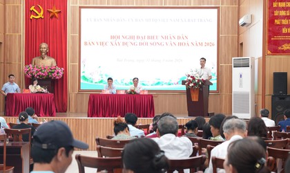 Bát Tràng tổ chức Hội nghị đại biểu nhân dân bàn việc xây dựng đời sống văn hóa năm 2026