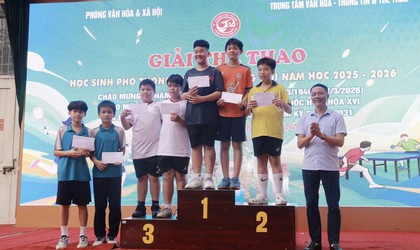 Sôi nổi Giải thể thao học sinh phổ thông phường Dương Nội năm học 2025 - 2026