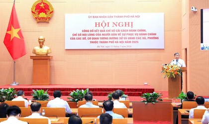 Hà Nội công bố kết quả chỉ số cải cách hành chính năm 2025