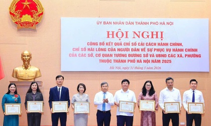 Phường Ô Chợ Dừa dẫn đầu Chỉ số cải cách hành chính năm 2025 khối phường nhóm I