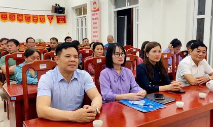 Đảng ủy xã Phúc Thọ dự sinh hoạt chính trị tháng 3/2026